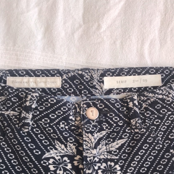 anthropologie Pilcro + The Letterpress Serif Pants - Picture 5 of 11